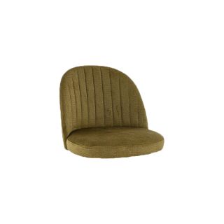 Coque pour chaise EMILE (sans structure) d'intérieur - Bois, tissu 100% PES olive
