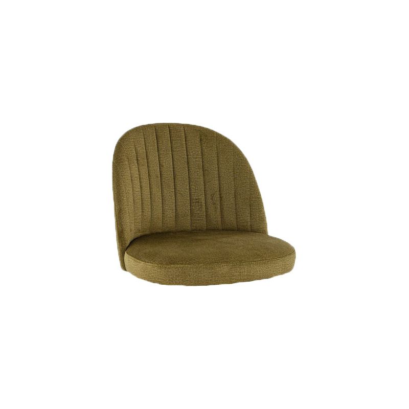 Coque pour chaise EMILE (sans structure) d'intérieur - Bois, tissu 100% PES olive