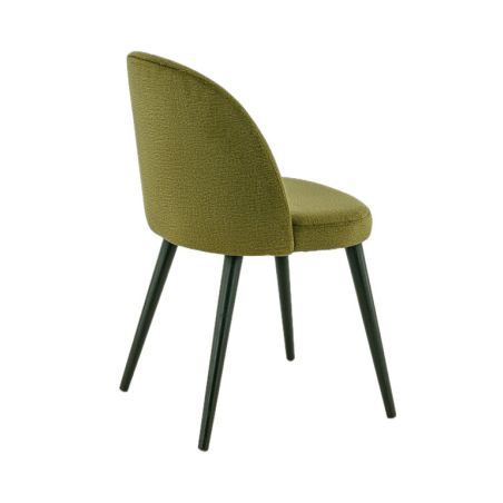 Coque pour chaise EMILE (sans structure) d'intérieur - Bois, tissu 100% PES olive