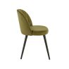 Coque pour chaise EMILE (sans structure) d'intérieur - Bois, tissu 100% PES olive