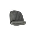 Coque pour chaise EMILE (sans structure) d'intérieur - Bois, tissu 100% PES anthracite