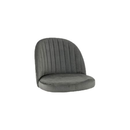 Coque pour chaise EMILE (sans structure) d'intérieur - Bois, tissu 100% PES anthracite