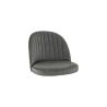 Coque pour chaise EMILE (sans structure) d'intérieur - Bois, tissu 100% PES anthracite
