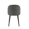 Coque pour chaise EMILE (sans structure) d'intérieur - Bois, tissu 100% PES anthracite