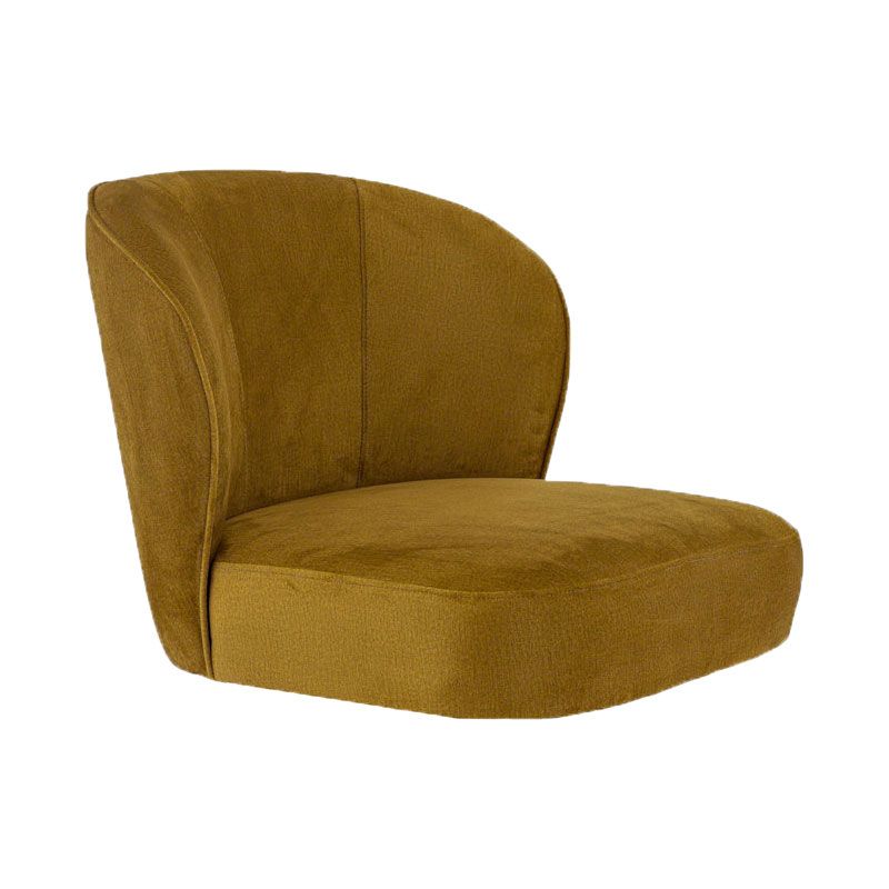 Coque pour chaise MATISSE (sans structure) d'intérieur - Bois, tissu 100% PES gold