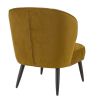 Coque pour chaise MATISSE (sans structure) d'intérieur - Bois, tissu 100% PES gold