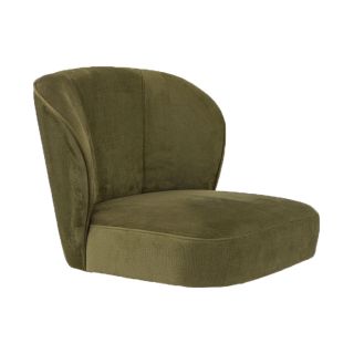 Coque pour chaise MATISSE (sans structure) d'intérieur - Bois, tissu 100% PES olive