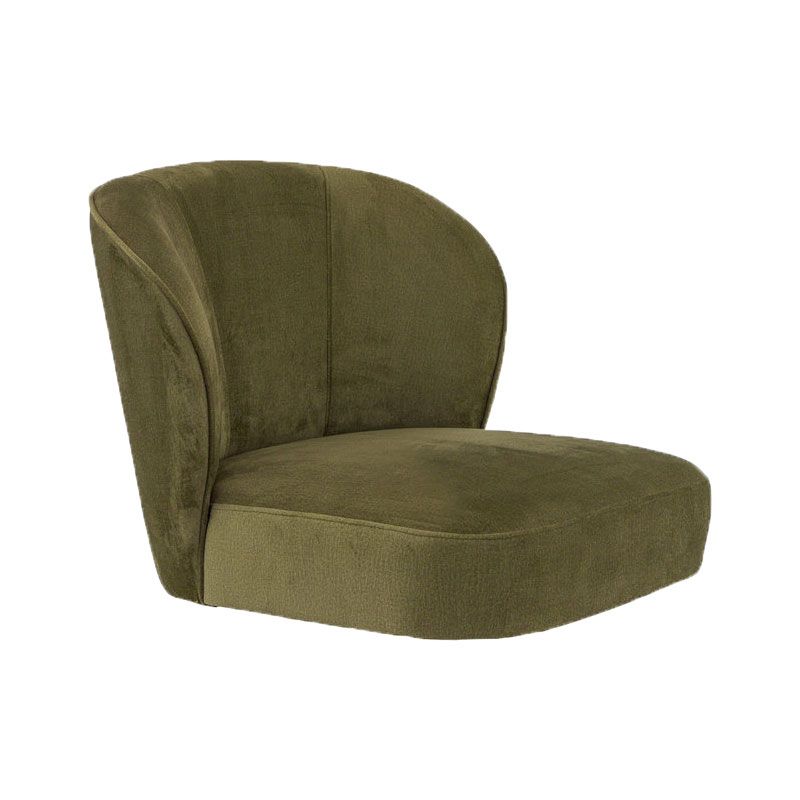 Coque pour chaise MATISSE (sans structure) d'intérieur - Bois, tissu 100% PES olive