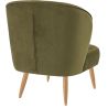 Coque pour chaise MATISSE (sans structure) d'intérieur - Bois, tissu 100% PES olive