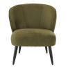 Coque pour chaise MATISSE (sans structure) d'intérieur - Bois, tissu 100% PES olive