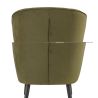 Coque pour chaise MATISSE (sans structure) d'intérieur - Bois, tissu 100% PES olive