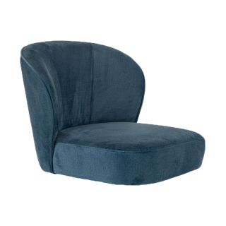 Coque pour chaise MATISSE (sans structure) d'intérieur - Bois, tissu 100% PES petrol
