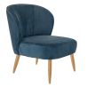 Coque pour chaise MATISSE (sans structure) d'intérieur - Bois, tissu 100% PES petrol