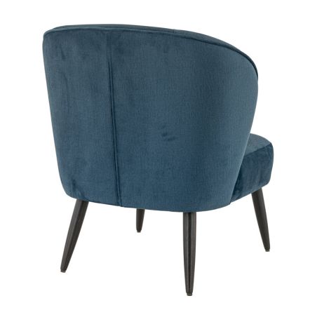 Coque pour chaise MATISSE (sans structure) d'intérieur - Bois, tissu 100% PES petrol