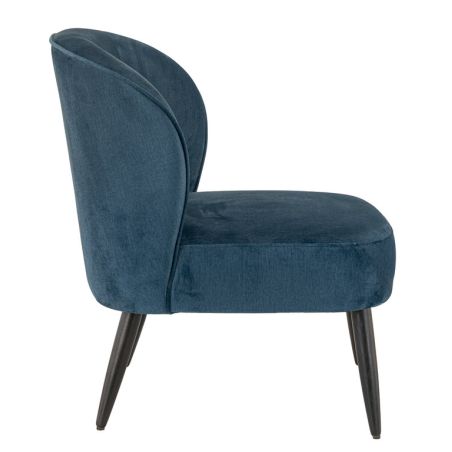 Coque pour chaise MATISSE (sans structure) d'intérieur - Bois, tissu 100% PES petrol