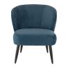Coque pour chaise MATISSE (sans structure) d'intérieur - Bois, tissu 100% PES petrol