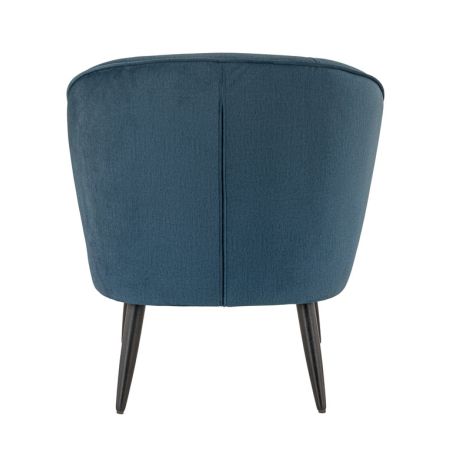 Coque pour chaise MATISSE (sans structure) d'intérieur - Bois, tissu 100% PES petrol