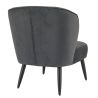 Coque pour chaise MATISSE (sans structure) d'intérieur - Bois, tissu 100% PES anthracite