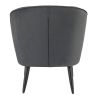 Coque pour chaise MATISSE (sans structure) d'intérieur - Bois, tissu 100% PES anthracite