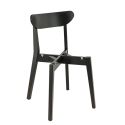 Structure pour chaise KATE (sans assise) d'intérieur - Hêtre noir