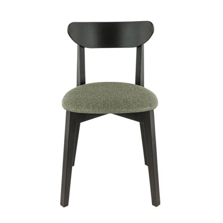 Coussin d'assise pour chaise KATE (sans structure) d'intérieur - Bois, tissu 100% PES vert