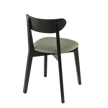 Coussin d'assise pour chaise KATE (sans structure) d'intérieur - Bois, tissu 100% PES vert