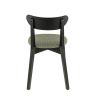 Coussin d'assise pour chaise KATE (sans structure) d'intérieur - Bois, tissu 100% PES vert