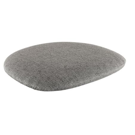 Coussin d'assise pour chaise KATE (sans structure) d'intérieur - Bois, tissu 100% PES gris