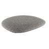 Coussin d'assise pour chaise KATE (sans structure) d'intérieur - Bois, tissu 100% PES gris
