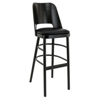 Structure pour tabouret BUDAPEST II (sans assise) d'intérieur - Bois teinte wengé