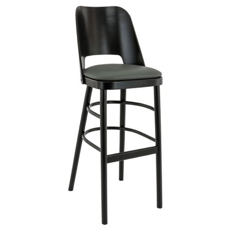 Structure pour tabouret BUDAPEST II (sans assise) d'intérieur - Bois teinte wengé