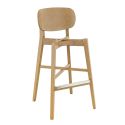 Structure pour tabouret DIMITRI (sans assise) d'intérieur - Bois teinte chêne miel