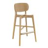 Structure pour tabouret DIMITRI (sans assise) d'intérieur - Bois teinte chêne miel