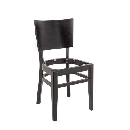 Structure pour chaise BROOKLYN (sans assise) d'intérieur - Bois teinte wengé