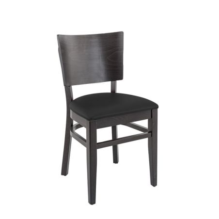 Structure pour chaise BROOKLYN (sans assise) d'intérieur - Bois teinte wengé