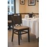Structure pour chaise BROOKLYN (sans assise) d'intérieur - Bois teinte wengé
