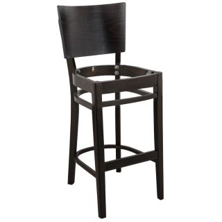 Structure pour tabouret BROOKLYN BST (sans assise) d'intérieur - Bois teinte wengé