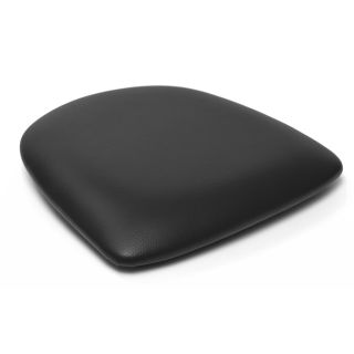 Coussin d'assise pour chaise PUB & BROOKLYN (sans structure) d'intérieur - Bois, similicuir PU noir