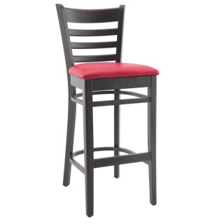 Structure pour tabouret PUB BST (sans assise) d'intérieur - Bois teinte wengé