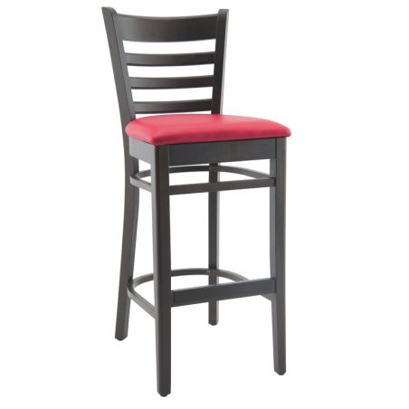 Structure pour tabouret PUB BST (sans assise) d'intérieur - Bois teinte wengé
