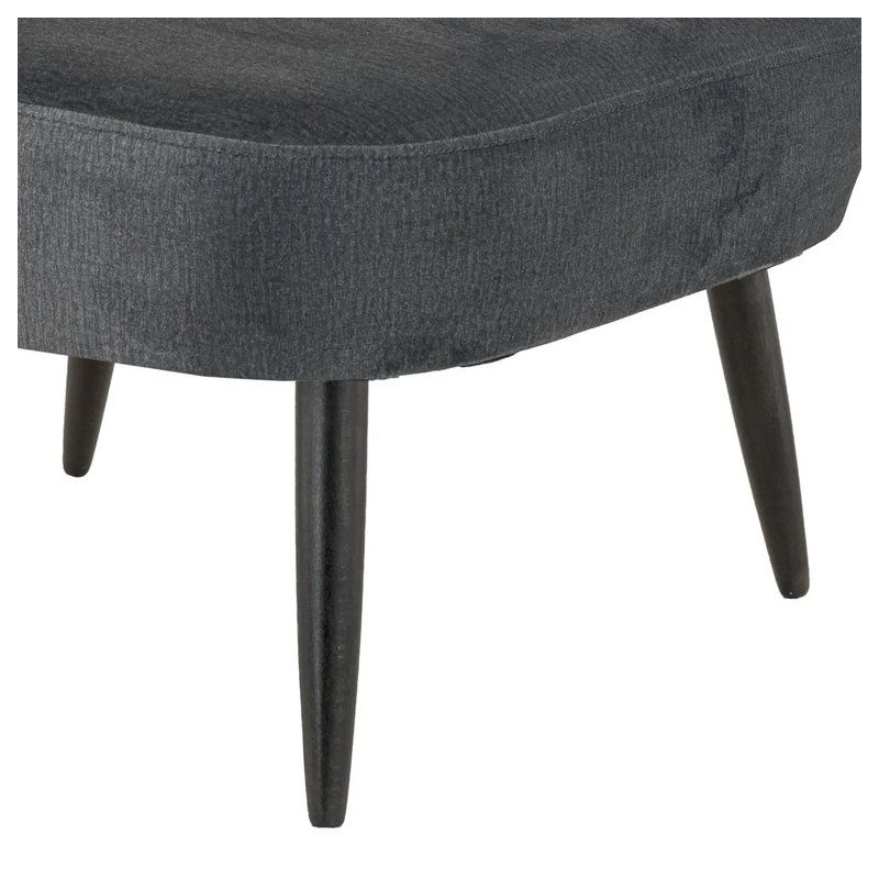 Set de 4 pieds Noir 40cm d'intérieur