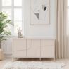 Buffet 155 cm OLIVER avec 3 portes encoloris cachemire
