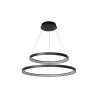 Lucide VIDAL - Suspension - Ø 78 cm - LED Dim. - 1x92W 2700K - Noir - Premium