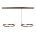 Lucide LIANE - Suspension - LED Dim. - CCT - 2x45W 2700K/4000K - Rouille - Vibes