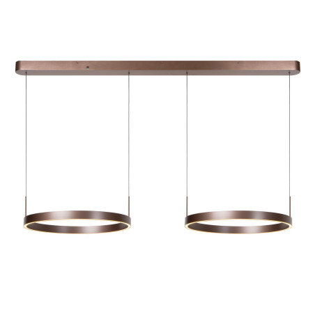 Lucide LIANE - Suspension - LED Dim. - CCT - 2x45W 2700K/4000K - Rouille - Vibes