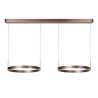 Lucide LIANE - Suspension - LED Dim. - CCT - 2x45W 2700K/4000K - Rouille - Vibes