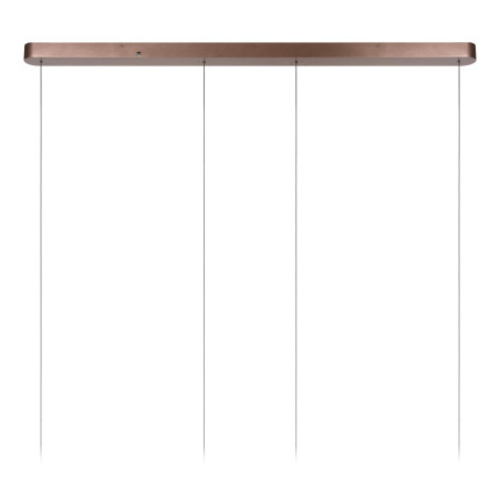 Lucide LIANE - Suspension - LED Dim. - CCT - 2x45W 2700K/4000K - Rouille - Vibes
