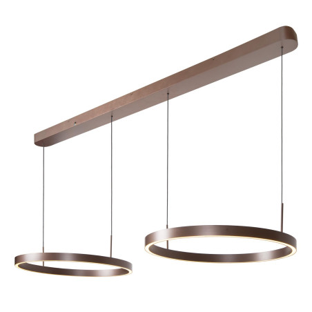 Lucide LIANE - Suspension - LED Dim. - CCT - 2x45W 2700K/4000K - Rouille - Vibes