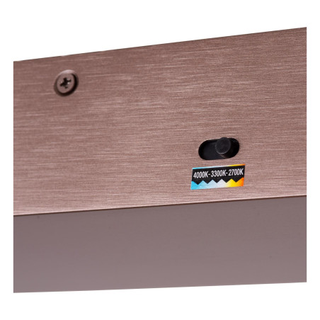 Lucide LIANE - Suspension - LED Dim. - CCT - 2x45W 2700K/4000K - Rouille - Vibes