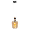 Lucide ILONA - Suspension - Ø 22 cm - 1xE27 - Ambre